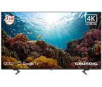 GRUNDIG 50GJQ9200 50inc 126 cm 4K UHD Google Smart QLED TV,Uydu Alıcılı