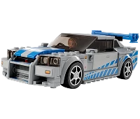 LEGO Speed Champions 76917 2 Fast 2 Furious Nissan Skyline GT-R (R34)