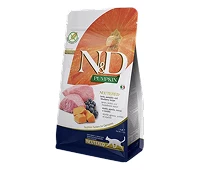 N&D Balkabaklı Kuzu Etli Yaban Mersinli Kısır Kedi Maması 5 Kg