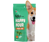 Reflex Plus Happy Hour Ağız ve Diş Sağlığı Destekleyici Köpek Ödül Maması 60 gr